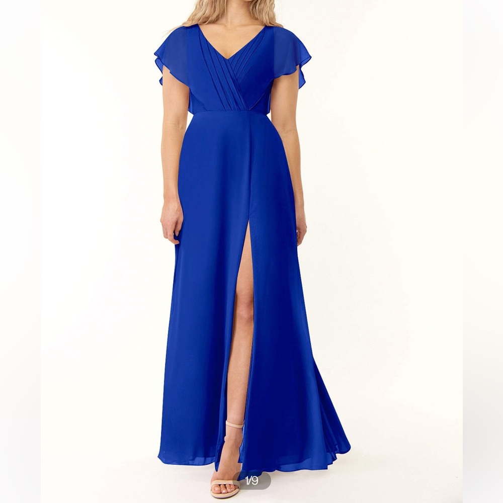 Azazie Rylee Bridesmaid Dress in Royal Blue